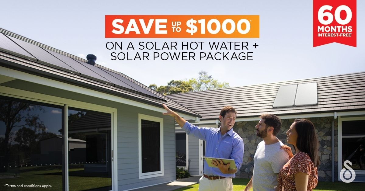 Save $1,000* on a Smart Solar Package from Solahart